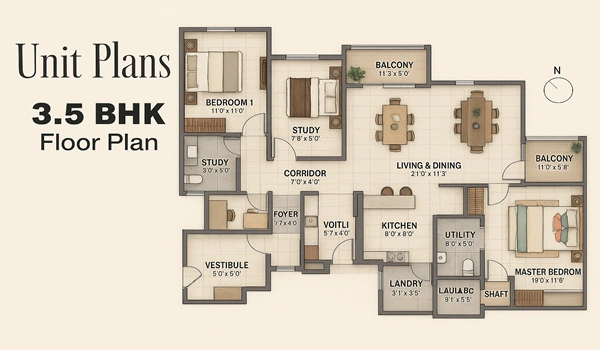 Purva Codename Infinity Floor Plan